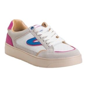 TRETORN Leather Harlow Elite Sneakers size various Color: Pink/Multi Unisex